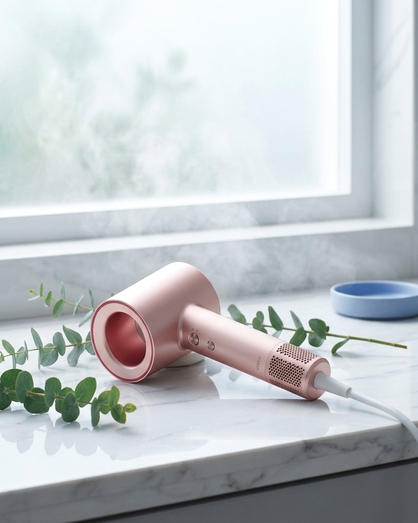 VESSO™ AirFlow Pro — Sèche-Cheveux Haute Performance Anti-Frisottis